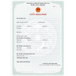 Mẫu đơn xin cải chính giấy khai sinh theo quy định mới nhất