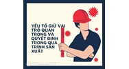 Yếu tố giữ vai trò quan trọng và quyết định trong quá trình sản xuất là?