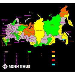 Địa hình Liên Bang Nga có đặc điểm gì?