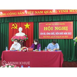 Mẫu biên bản Hội nghị cán bộ công chức, viên chức mới nhất