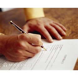 Mẫu thông báo hết hạn hợp đồng kinh tế, thuê nhà đất mới nhất