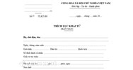 Mẫu trích lục khai tử (Bản chính, bản sao) mới nhất