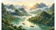 Cảm nhận vẻ đẹp thơ mộng, trữ tình của con sông Đà chọn lọc hay nhất