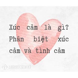 Xúc cảm là gì? Lấy ví dụ, so sánh xúc cảm và tình cảm?