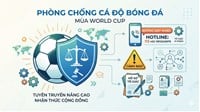 Các hình thức cá độ bóng đá mùa World Cup là gì? Đường dây nóng tố giác cá độ bóng đá