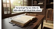 Tự sự là gì? Tự sự, miêu tả, biểu cảm là gì? Có gì khác nhau?