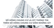 Sổ hồng chung cư là gì? Thông tin trên Sổ hồng chung cư gồm những gì?
