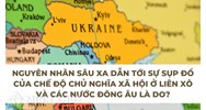 Nguyên nhân sâu xa dẫn tới sự sụp đổ của chế độ chủ nghĩa xã hội ở Liên Xô và các nước Đông Âu là do?