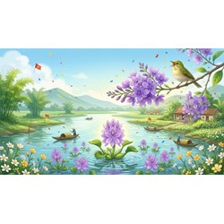 Cảm nhận khổ 4, 5 bài thơ Mùa xuân nho nhỏ của Thanh Hải hay nhất