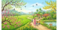 Tả cảnh mùa xuân chọn lọc hay nhất