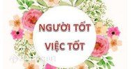 Viết bài văn về tấm gương người tốt, việc tốt trong xã hội chọn lọc hay nhất