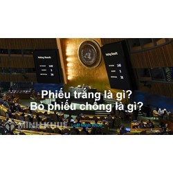 Phiếu trắng là gì? Bỏ phiếu chống là gì?
