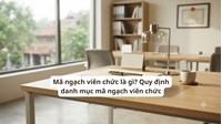 Mã ngạch viên chức là gì? Quy định danh mục mã ngạch viên chức