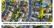 Trình bày đặc điểm phân bố dân cư ở nước ta?