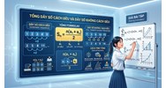 Công thức tính tổng dãy số cách đều và dãy số không cách đều chính xác nhất