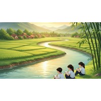 Cách làm bài văn tả dòng sông quê hương em lớp 5