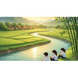 Cách làm bài văn tả dòng sông quê hương em lớp 5