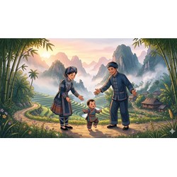 Cảm nhận khổ 1 bài thơ Nói với con của Y Phương chọn lọc hay nhất