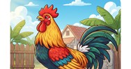 Bài văn tả con gà trống (lớp 4) chọn lọc hay nhất