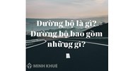 Đường bộ là gì? Đường bộ bao gồm những gì?