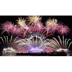 Những địa điểm thường bắn pháo hoa Tết tại các thành phố lớn