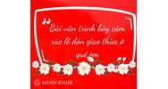 Bài văn trình bày cảm xúc về lễ đón giao thừa ở quê em chọn lọc hay nhất