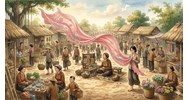 Phân tích bài ca dao "Thân em như tấm lụa đào phất phơ giữa chợ biết vào tay ai?"