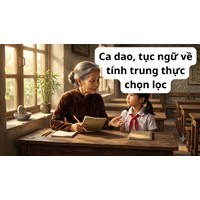 Ca dao, tục ngữ về tính trung thực chọn lọc hay nhất