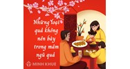 Những loại quả không nên bày trong mâm ngũ quả ngày Tết