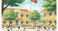 Đoạn văn miêu tả quang cảnh trường em hay nhất lớp 5