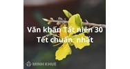 Bài cúng tất niên cuối năm - Văn khấn tất niên 30 Tết chuẩn nhất