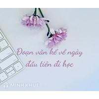 Đoạn văn về ngày đầu tiên đi học chọn lọc hay nhất