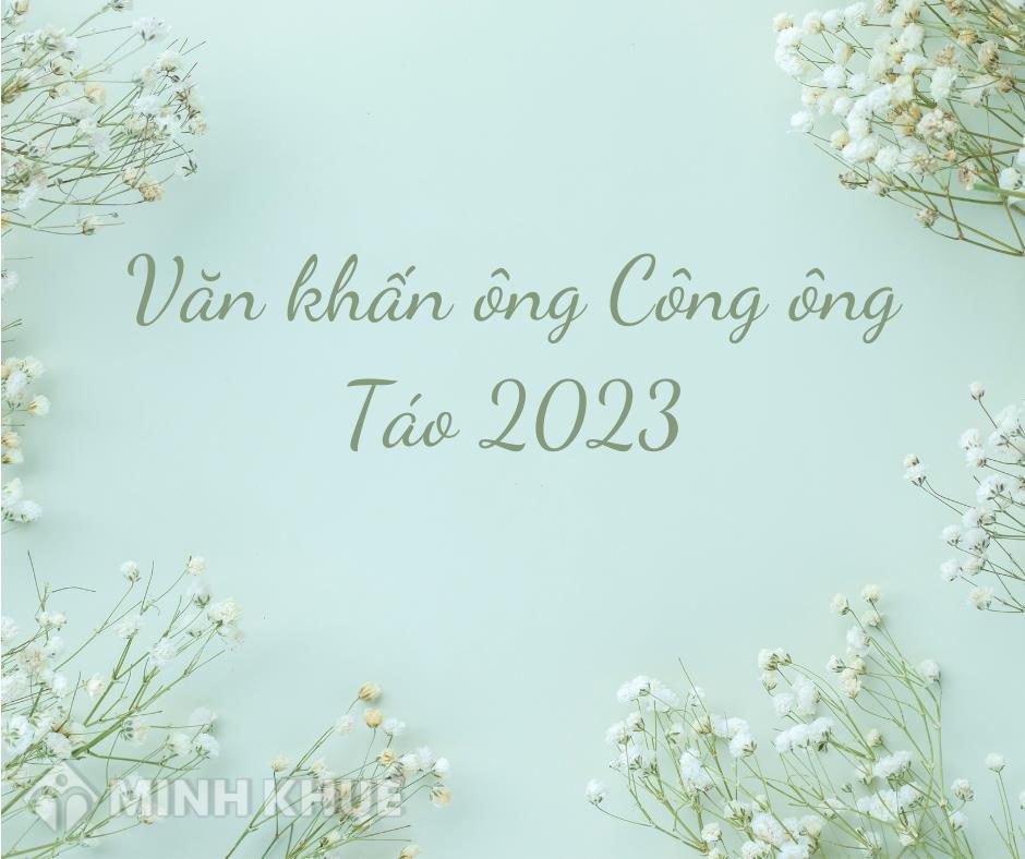 Văn khấn ông Công ông Táo ngày 23 tháng Chạp chuẩn nhất