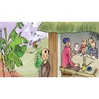 Đoạn văn kể về một tấm gương hiếu học, trong đó có sử dụng phép thay thế từ ngữ để liên kết câu