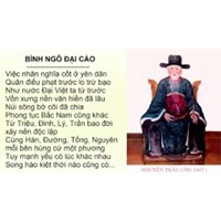 Thuyết minh về tác phẩm Bình Ngô đại cáo chọn lọc hay nhất