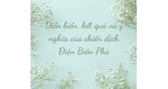 Diễn biến, kết quả và ý nghĩa Chiến dịch Điện Biên Phủ năm 1954