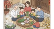 Tả cảnh gói bánh chưng ngày Tết chọn lọc hay nhất