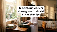 Kể về những việc em thường làm trước khi đi học chọn lọc hay nhất