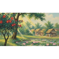 Cảm nhận bức tranh thiên nhiên trong Cảnh ngày hè chọn lọc hay nhất