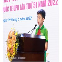Thể lệ cuộc thi viết thư UPU lần thứ 52 chi tiết nhất