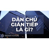 Dân chủ gián tiếp là gì? Lấy ví dụ về dân chủ gián tiếp?