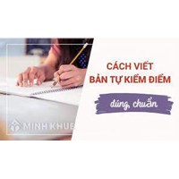 Cách viết bản kiểm điểm không làm bài tập đơn giản nhất 2025