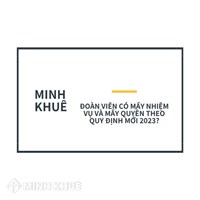 Đoàn viên có mấy nhiệm vụ và mấy quyền theo quy định mới?