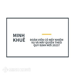Đoàn viên có mấy nhiệm vụ và mấy quyền theo quy định mới?