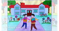 Đơn đăng ký tham gia cuộc thi "Em vẽ trường học hạnh phúc" của VTV