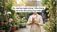 Stt, cap hay ngày mùng 1 đầu tháng, lời chúc đầu tháng hay nhất