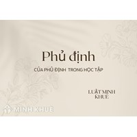 Vận dụng quy luật phủ định của phủ định trong học tập? Cho ví dụ
