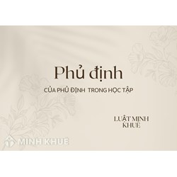 Vận dụng quy luật phủ định của phủ định trong học tập? Cho ví dụ