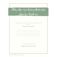 Mẫu đơn xin hoãn phiên tòa hình sự, dân sự mới nhất
