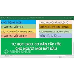 Cách tự học Microsoft Excel và tài liệu học Excel cơ bản
